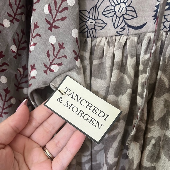 Tancredi & Morgen S, Handmade Block Print Tunic - Picture 6 of 9
